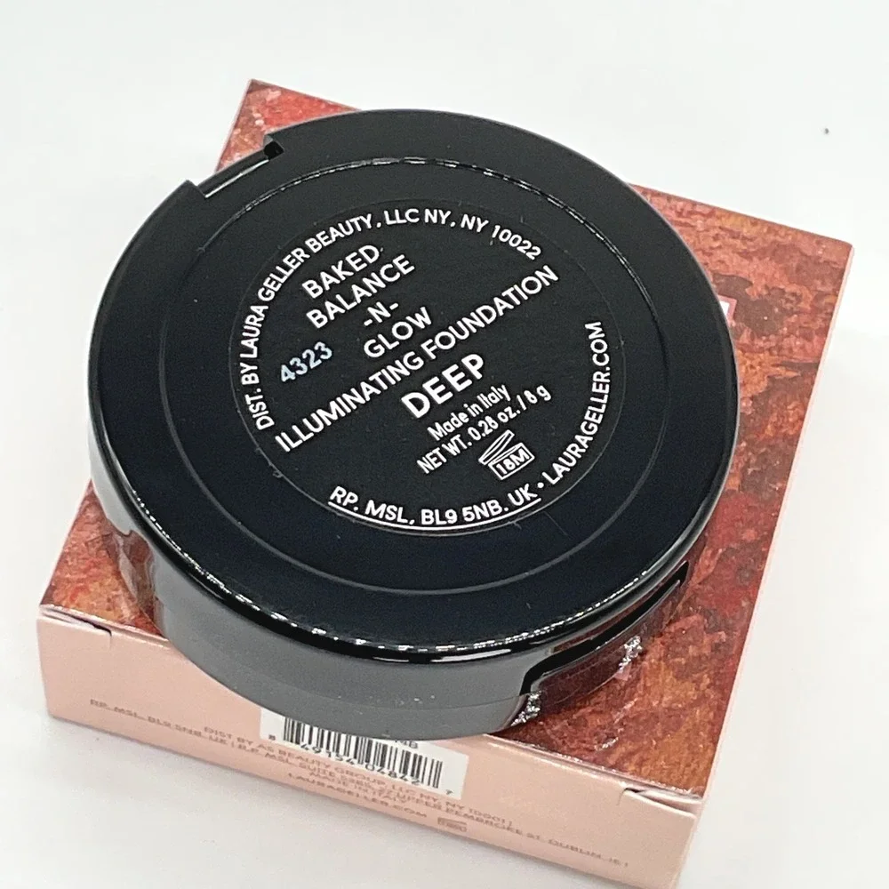 Laura Geller Baked Balance-N-Glow‎ Illuminating Foundation Deep 0.28oz
